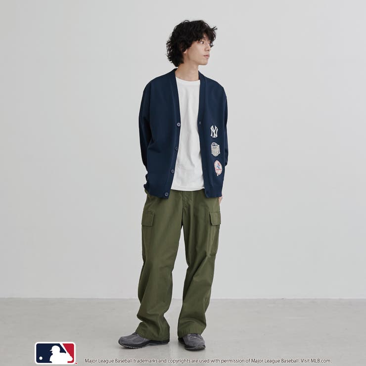 MLB別注 ワッペンVネックカーディガン | coen【men】 | 詳細画像20 