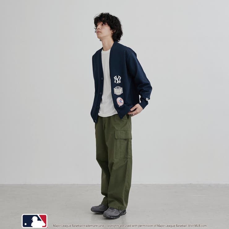 MLB別注 ワッペンVネックカーディガン | coen【men】 | 詳細画像22 