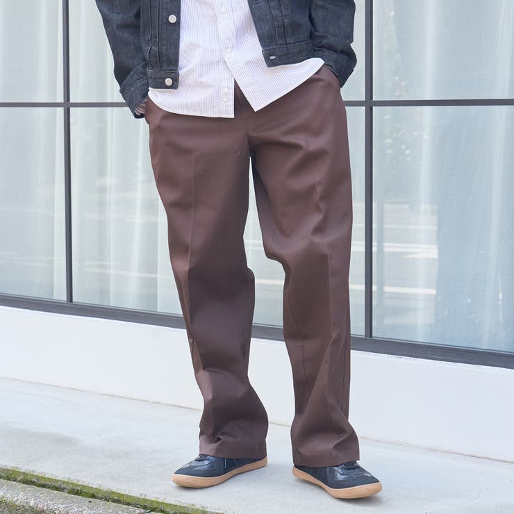 DK.BROWN | DICKIES（ディッキーズ） 877 ルーズフィットワークチノパンツ | coen【men】