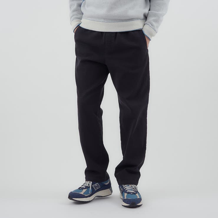 BLACK | 楽シェフパンツWARM【ストレッチ】 | coen【men】