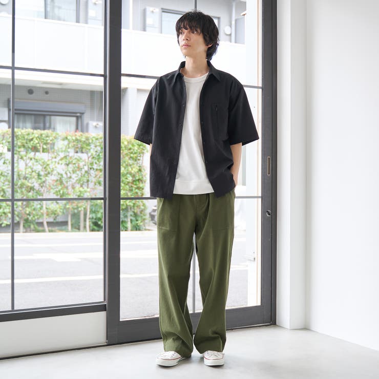 楽シェフリラックスパンツ【ストレッチ】 | coen【men】 | 詳細画像15 