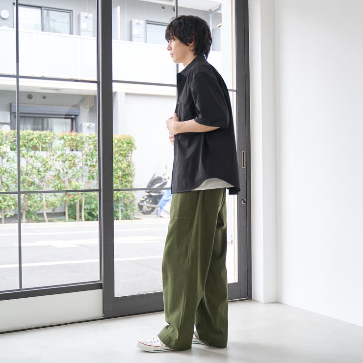 楽シェフリラックスパンツ【ストレッチ】 | coen【men】 | 詳細画像16 