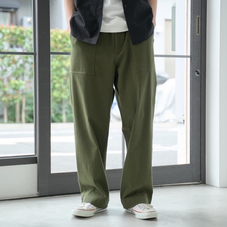 楽シェフリラックスパンツ【ストレッチ】 | coen【men】 | 詳細画像18 