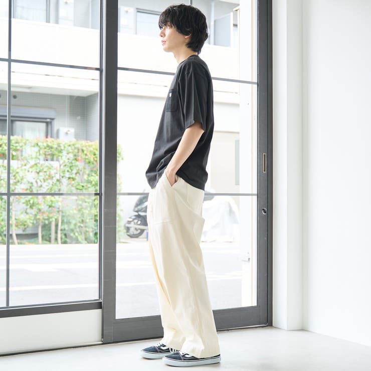 楽シェフリラックスパンツ【ストレッチ】 | coen【men】 | 詳細画像3 