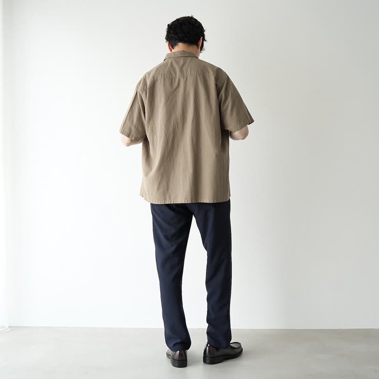 ＜父の日ギフトにもおすすめ＞【UVカット】リネンライク1タックレギュラーパンツ | coen【men】 | 詳細画像21 