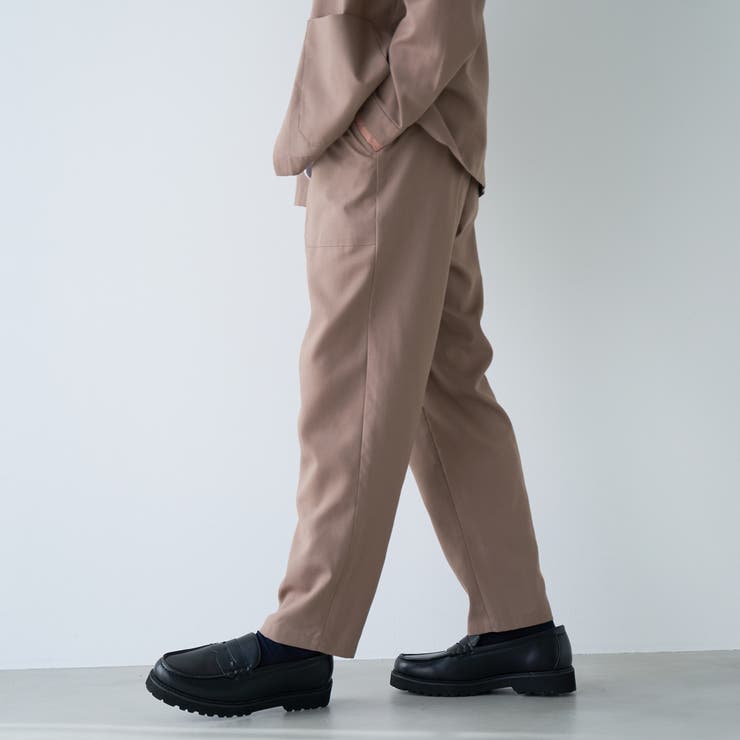 ハイブリッドリネン リラックスパンツ【吸水速乾・防シワ・UVカット】 | coen【men】 | 詳細画像10 