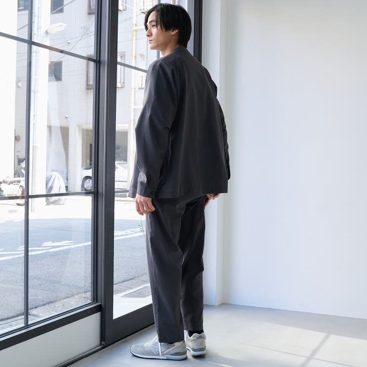 ハイブリッドリネン リラックスパンツ【吸水速乾・防シワ・UVカット】 | coen【men】 | 詳細画像3 