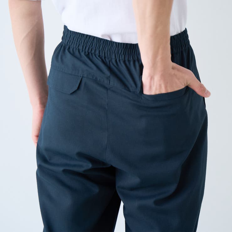 ハイブリッドリネン リラックスパンツ【吸水速乾・防シワ・UVカット】 | coen【men】 | 詳細画像21 