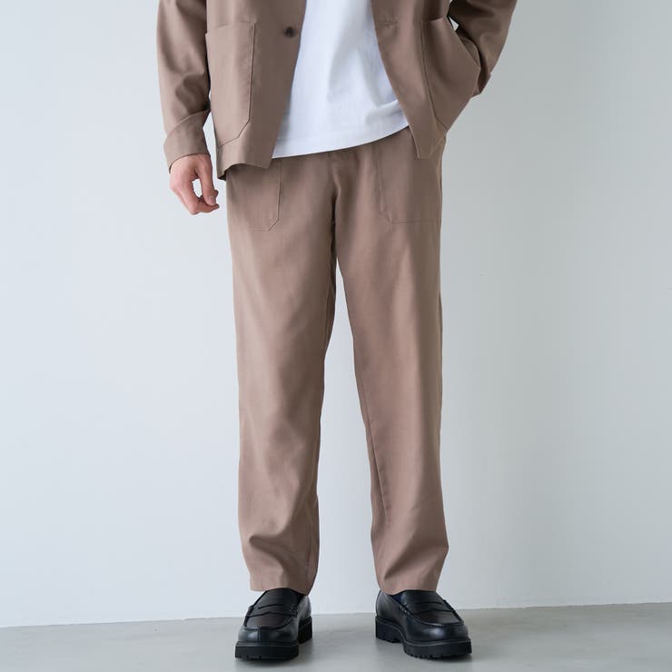 MOCA | ハイブリッドリネン リラックスパンツ【吸水速乾・防シワ・UVカット】 | coen【men】