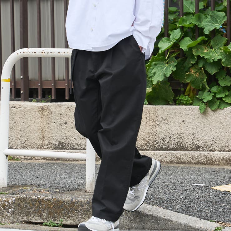 BLACK | REDKAP（レッドキャップ）別注ワイドチノパンツ | coen【men】