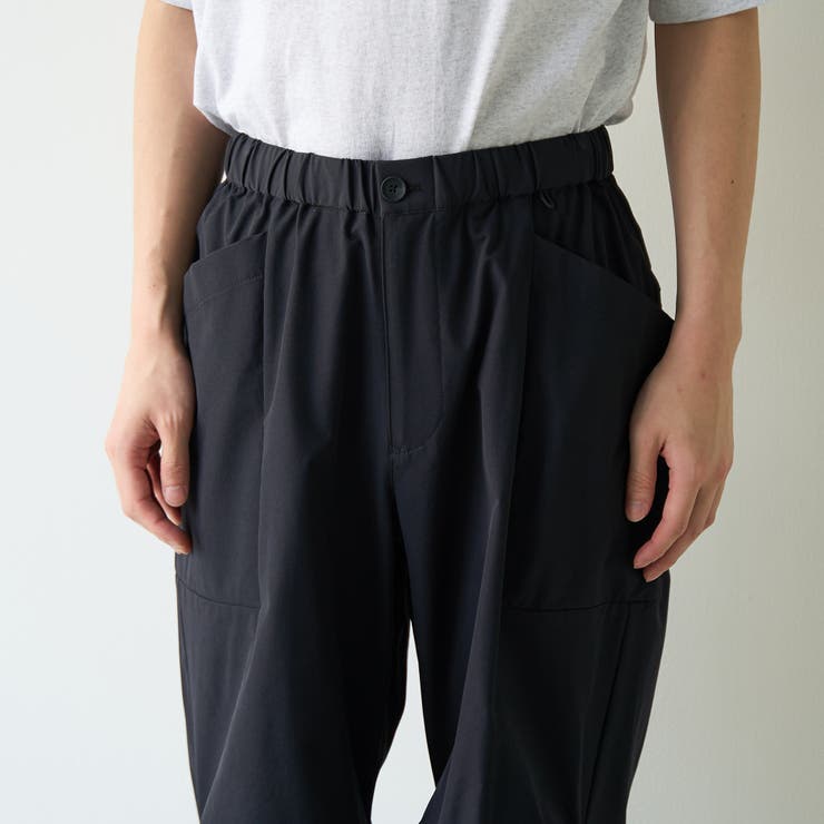 ストレッチテックナイロン コンフォートパンツ【ストレッチ、はっ水、耐摩耗性、UV… | coen【men】 | 詳細画像17 