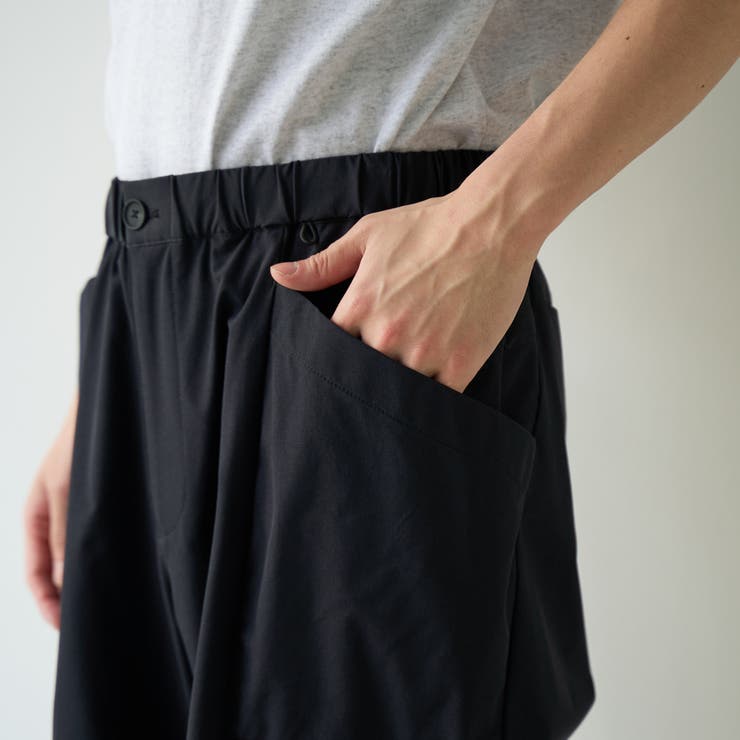 ストレッチテックナイロン コンフォートパンツ【ストレッチ、はっ水、耐摩耗性、UV… | coen【men】 | 詳細画像18 