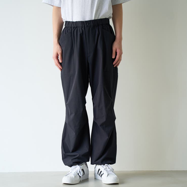 ストレッチテックナイロン コンフォートパンツ【ストレッチ、はっ水、耐摩耗性、UV… | coen【men】 | 詳細画像24 
