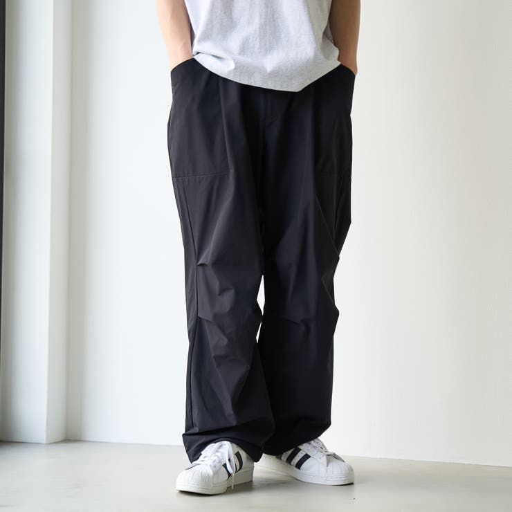 ストレッチテックナイロン コンフォートパンツ【ストレッチ、はっ水、耐摩耗性、UV… | coen【men】 | 詳細画像6 