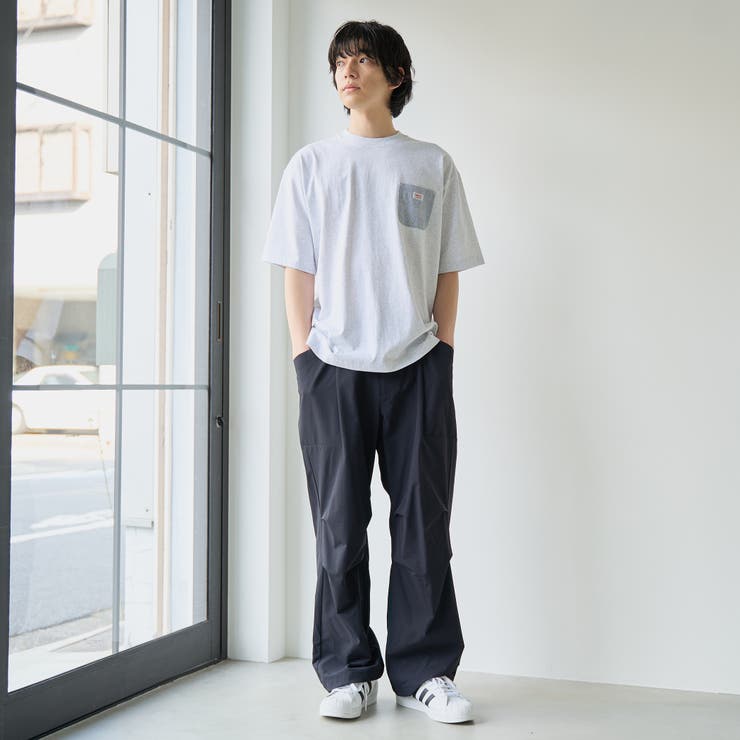 ストレッチテックナイロン コンフォートパンツ【ストレッチ、はっ水、耐摩耗性、UV… | coen【men】 | 詳細画像7 