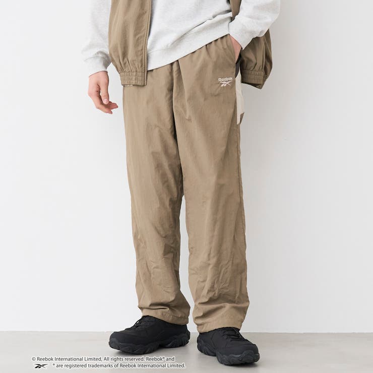 BEIGE | Reebok（リーボック）別注トラックパンツ | coen【men】