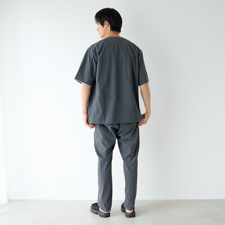 【ストレッチ・吸水速乾・通気性】SOTA（Ｒ）スリムテーパードパンツ | coen【men】 | 詳細画像13 