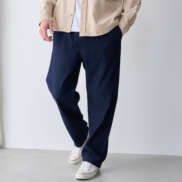 COBALT | 【ストレッチ】楽シェフデニムイージーパンツ | coen【men】