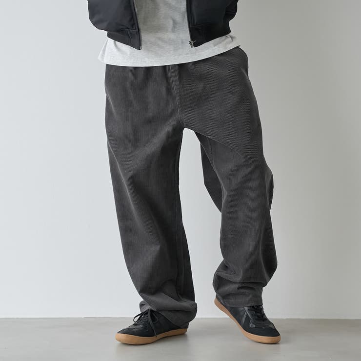 DK.GRAY | コーデュロイイージーシェフパンツ | coen【men】