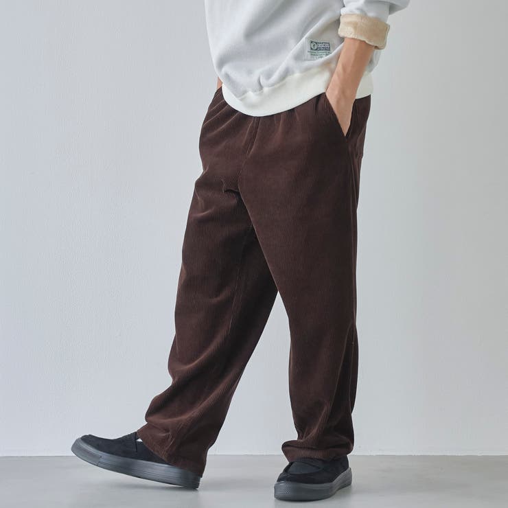 DK.BROWN | コーデュロイイージーシェフパンツ | coen【men】
