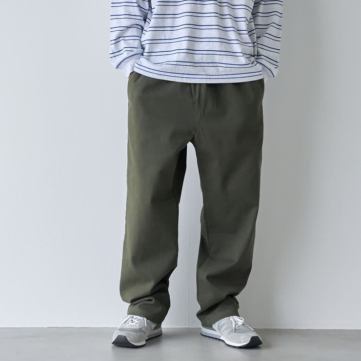 OLIVE | 【ストレッチ】楽シェフWARMイージーパンツ | coen【men】