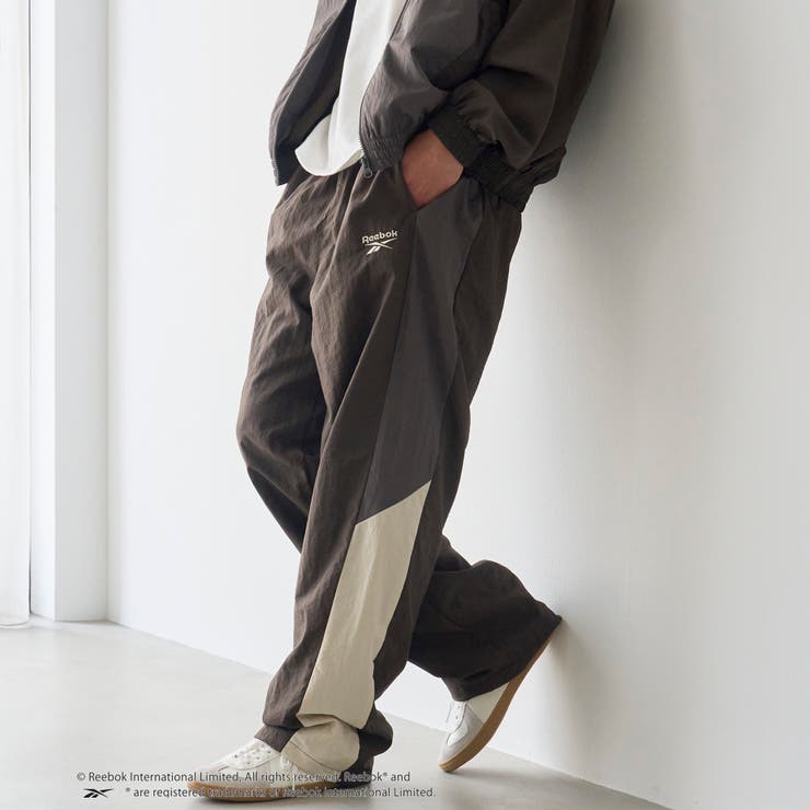 DK.GRAY | Reebok（リーボック）別注ナイロントラックパンツ | coen【men】