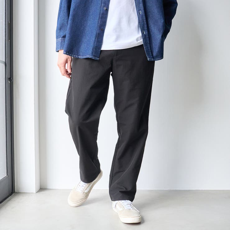 【撥水、防しわ】サマレルテーパードパンツ | coen【men】 | 詳細画像9 