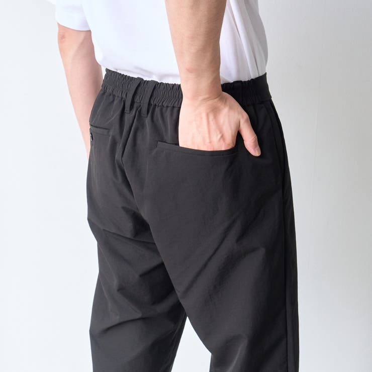 【撥水、防しわ】サマレルテーパードパンツ | coen【men】 | 詳細画像18 