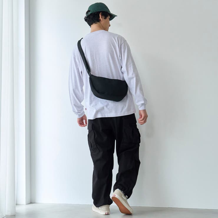 ワイドシルエット コットンカーゴパンツ | coen【men】 | 詳細画像3 