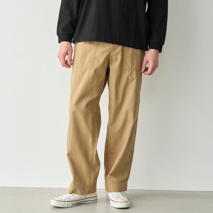 BEIGE | コットンベイカーパンツ | coen【men】