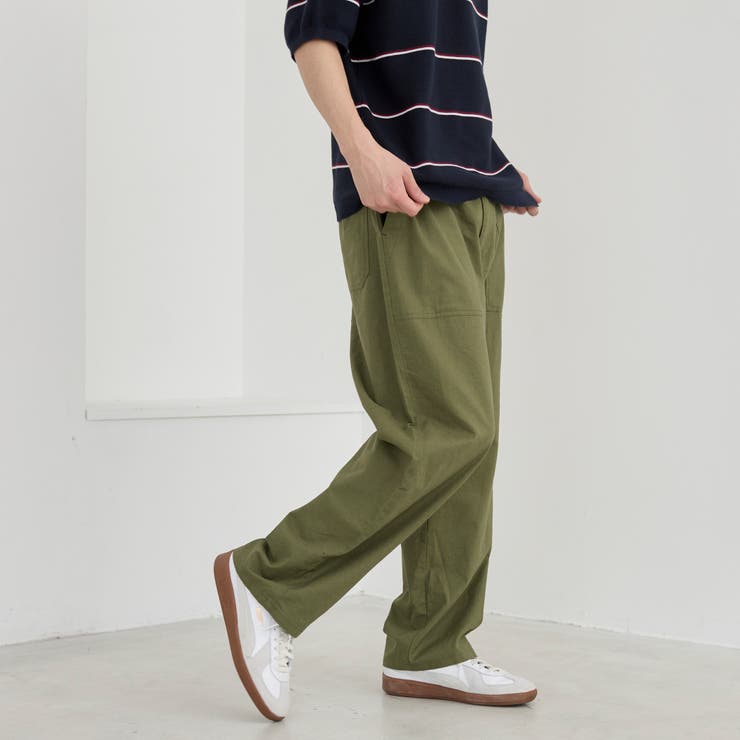 リネンコットンイージーパンツ | coen【men】 | 詳細画像17 