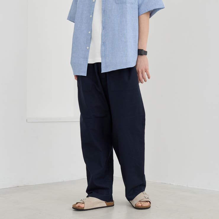 リネンコットンイージーパンツ | coen【men】 | 詳細画像27 