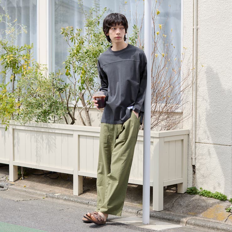 リネンコットンイージーパンツ | coen【men】 | 詳細画像3 