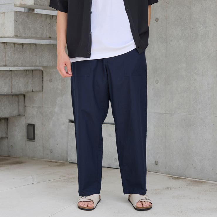 リネンコットンイージーパンツ | coen【men】 | 詳細画像6 