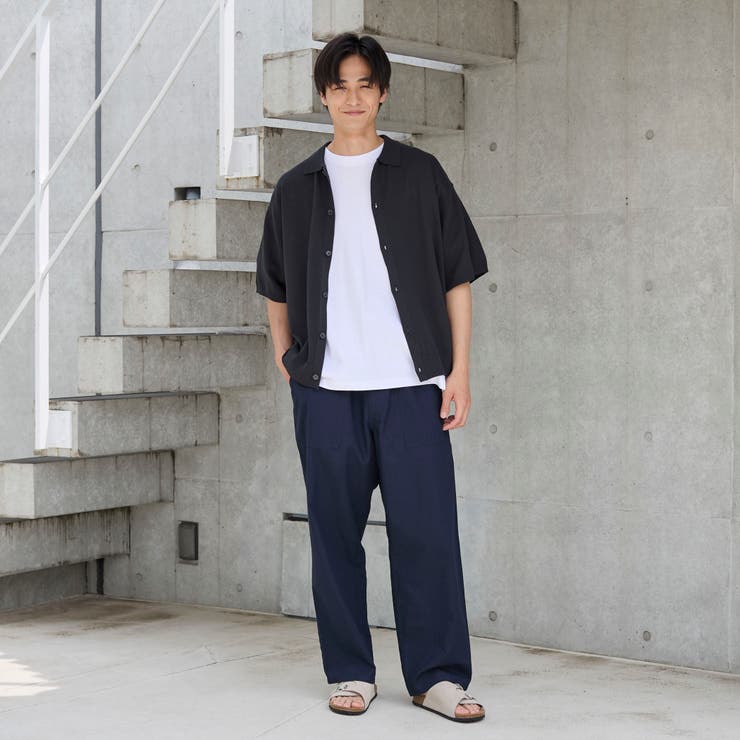 リネンコットンイージーパンツ | coen【men】 | 詳細画像7 