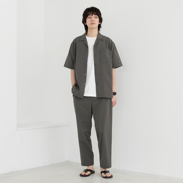 エンボス加工ビンテージライクイージーパンツ ー吸水速乾ー | coen【men】 | 詳細画像13 