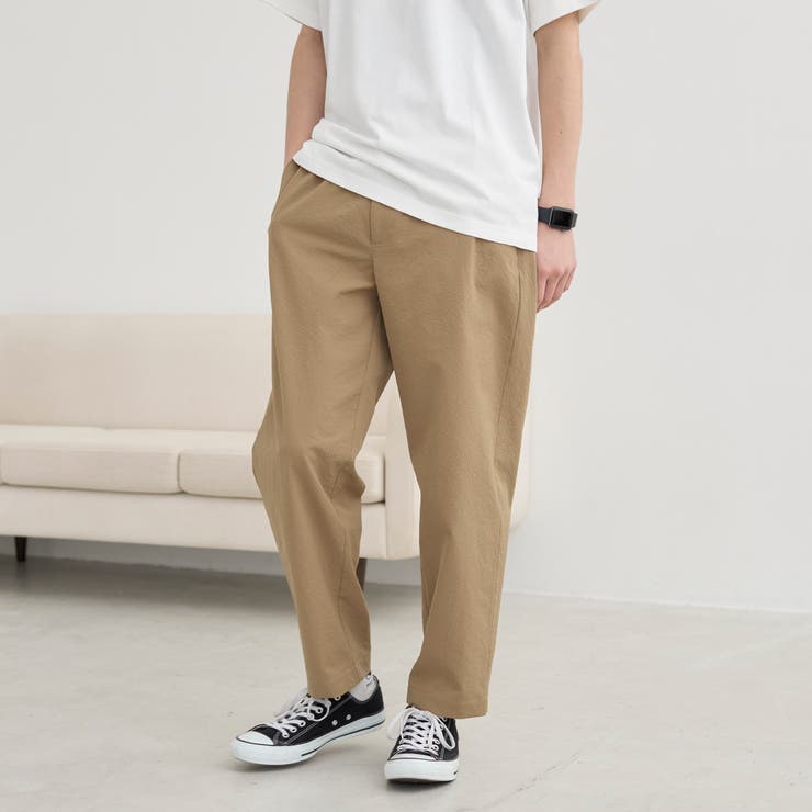 エンボス加工ビンテージライクイージーパンツ ー吸水速乾ー | coen【men】 | 詳細画像18 