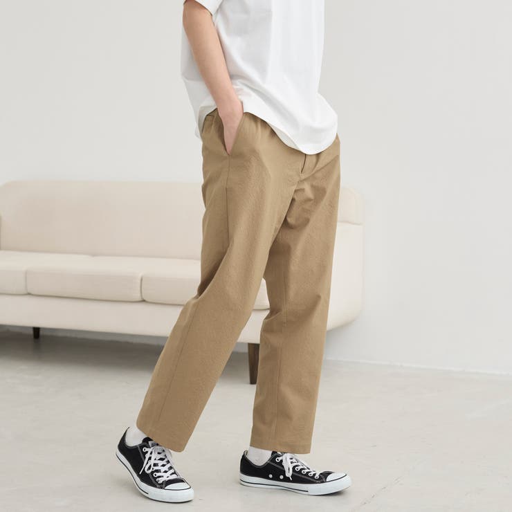 エンボス加工ビンテージライクイージーパンツ ー吸水速乾ー | coen【men】 | 詳細画像20 