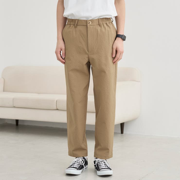 エンボス加工ビンテージライクイージーパンツ ー吸水速乾ー | coen【men】 | 詳細画像24 