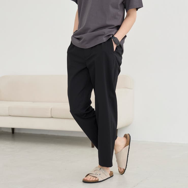 エンボス加工ビンテージライクイージーパンツ ー吸水速乾ー | coen【men】 | 詳細画像8 