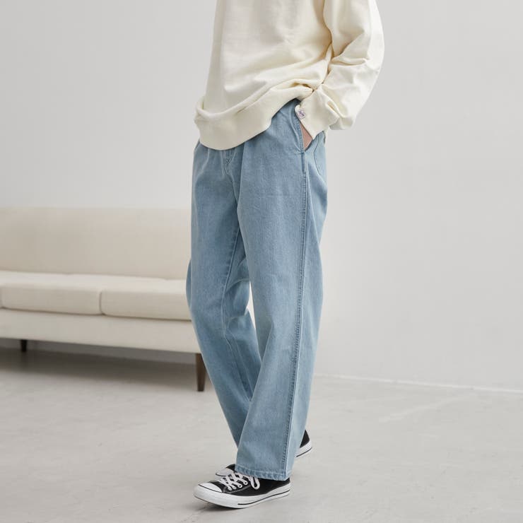 【C.DENIMS】リラックスデニムテーパードパンツ | coen【men】 | 詳細画像8 