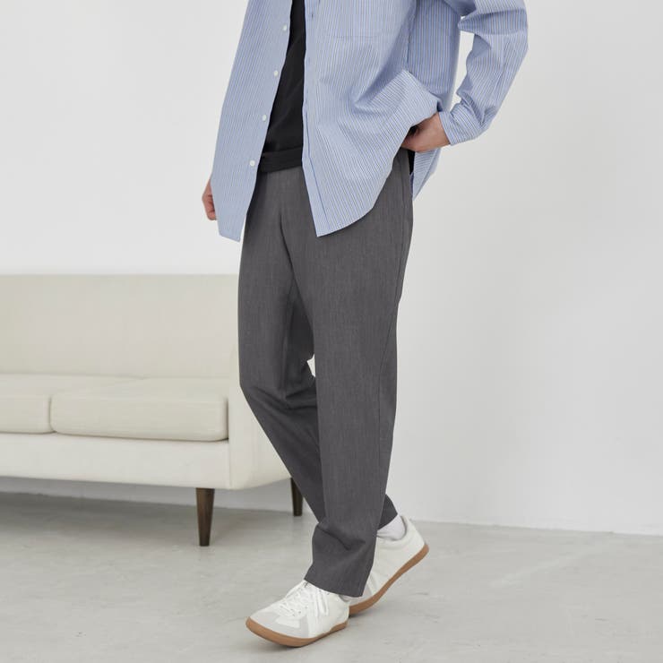 ベルテッドTRイージーテーパードパンツ | coen【men】 | 詳細画像10 