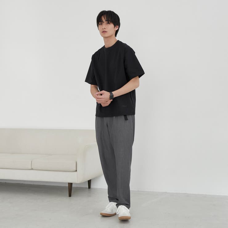 ベルテッドTRイージーテーパードパンツ | coen【men】 | 詳細画像13 