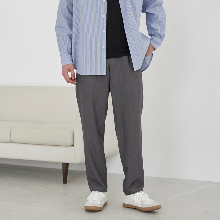 ベルテッドTRイージーテーパードパンツ | coen【men】 | 詳細画像8 