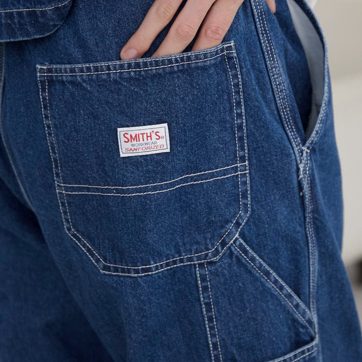 SMITH’S（スミス）別注 デニムペインターイージーパンツ（コバルト ネイビー… | coen【men】 | 詳細画像14 
