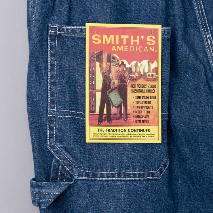 SMITH’S（スミス）別注 デニムペインターイージーパンツ（コバルト ネイビー… | coen【men】 | 詳細画像22 