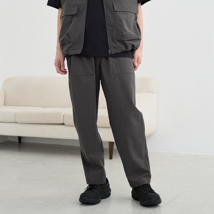 【C Mt】AIRCOメッシュストレッチテーパードパンツ 通気性 | coen【men】 | 詳細画像10 