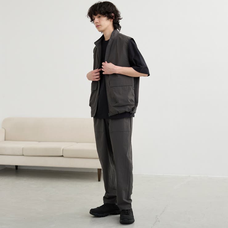 【C Mt】AIRCOメッシュストレッチテーパードパンツ 通気性 | coen【men】 | 詳細画像11 