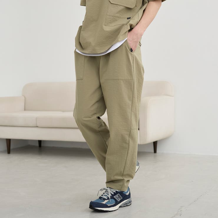 【C Mt】AIRCOメッシュストレッチテーパードパンツ 通気性 | coen【men】 | 詳細画像16 