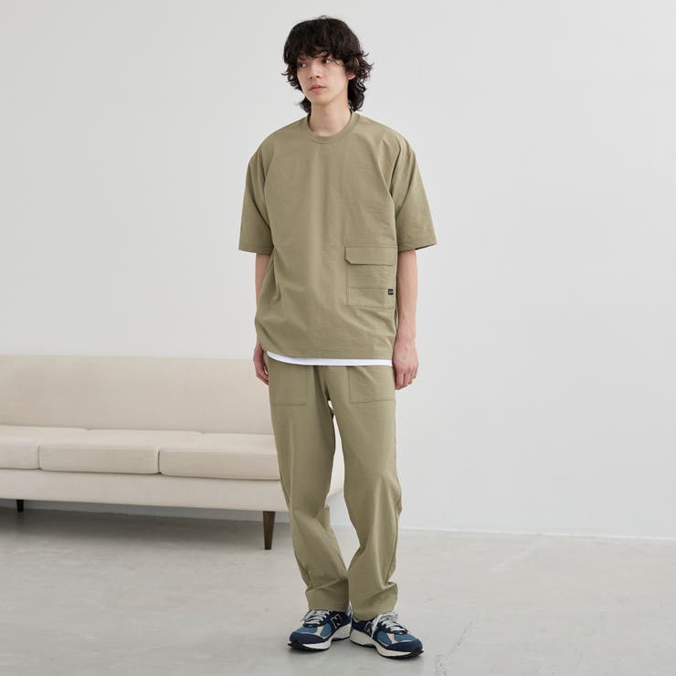 【C Mt】AIRCOメッシュストレッチテーパードパンツ 通気性 | coen【men】 | 詳細画像19 